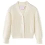 Cárdigan de punto infantil blanco nieve 92 de , Ropa de abrigo para niños - Ref: Foro24-14585, Precio: 13,42 €, Descuento: %