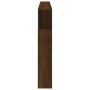 Cabecero LED madera ingeniería roble marrón 220x18,5x103,5 cm de , Cabeceros y pies de cama - Ref: Foro24-837378, Precio: 108...