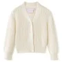 Cárdigan de punto infantil blanco nieve 116 de , Ropa de abrigo para niños - Ref: Foro24-14587, Precio: 13,42 €, Descuento: %