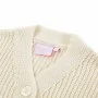 Cárdigan de punto infantil blanco nieve 116 de , Ropa de abrigo para niños - Ref: Foro24-14587, Precio: 13,42 €, Descuento: %