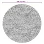 Alfombra lavable antideslizante gris antracita Ø 200 cm de , Alfombras - Ref: Foro24-136632, Precio: 66,20 €, Descuento: %