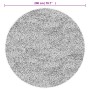 Alfombra lavable antideslizante gris antracita Ø 200 cm de , Alfombras - Ref: Foro24-136632, Precio: 67,11 €, Descuento: %