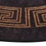 Alfombra lavable antideslizante negro y dorado Ø 200 cm de , Alfombras - Ref: Foro24-136630, Precio: 61,36 €, Descuento: %