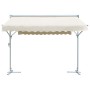 Toldo independiente 3x3 m color crema de vidaXL, Sombrillas - Ref: Foro24-143744, Precio: 337,24 €, Descuento: %
