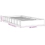 Estructura de cama individual de madera maciza blanco 90x190 cm de , Camas y somieres - Ref: Foro24-820702, Precio: 120,88 €,...