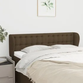 Dark gray fabric headboard 147x23x78/88 cm by , Headboards and footboards - Ref: Foro24-3117579, Price: 69,32 €, Discount: %