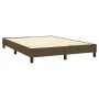 Boxspringbett mit dunkelbrauner Stoffmatratze 140x190 cm von , Betten und Lattenroste - Ref: Foro24-3126560, Preis: 440,60 €,...