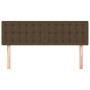 Cabeceros 2 unidades tela marrón oscuro 72x5x78/88 cm de , Cabeceros y pies de cama - Ref: Foro24-346459, Precio: 58,12 €, De...