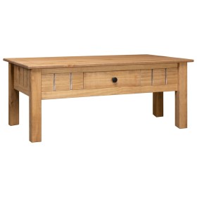 Mesa de centro madera maciza de pino estilo Panamá 100x60x45 cm de , Mesas de centro - Ref: Foro24-282682, Precio: 122,22 €, ...