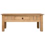 Mesa de centro madera maciza de pino estilo Panamá 100x60x45 cm de , Mesas de centro - Ref: Foro24-282682, Precio: 122,22 €, ...