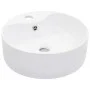 Lavabo con rebosadero 36x13 cm cerámica blanco de vidaXL, Lavabos - Ref: Foro24-143911, Precio: 67,02 €, Descuento: %