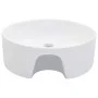 Lavabo con rebosadero 36x13 cm cerámica blanco de vidaXL, Lavabos - Ref: Foro24-143911, Precio: 67,02 €, Descuento: %