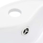 Lavabo con rebosadero 36x13 cm cerámica blanco de vidaXL, Lavabos - Ref: Foro24-143911, Precio: 64,38 €, Descuento: %