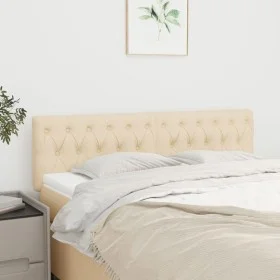 Cabeceros 2 unidades tela color crema 72x7x78/88 cm de , Cabeceros y pies de cama - Ref: Foro24-346345, Precio: 78,92 €, Desc...