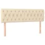 Headboards 2 units cream-colored fabric 72x7x78/88 cm by , Headboards and footboards - Ref: Foro24-346345, Price: 78,92 €, Di...