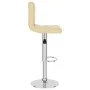 Taburete de cocina de cuero sintético color crema de , Taburetes de cocina - Ref: Foro24-334223, Precio: 78,38 €, Descuento: %