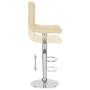 Taburete de cocina de cuero sintético color crema de , Taburetes de cocina - Ref: Foro24-334223, Precio: 78,38 €, Descuento: %