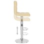 Taburete de cocina de cuero sintético color crema de , Taburetes de cocina - Ref: Foro24-334223, Precio: 79,45 €, Descuento: %