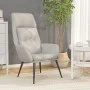 Light Gray Faux Suede Leather Relaxation Armchair by , Armchairs - Ref: Foro24-341281, Price: 94,88 €, Discount: %
