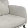 Sillón de relax de piel de ante sintética gris claro de , Sillones - Ref: Foro24-341281, Precio: 94,88 €, Descuento: %