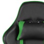 Silla gaming giratoria PVC verde en Sillas gaming | Comprar online en Foru.es
