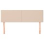 Cabeceros 2 unidades cuero sintético capuchino 72x5x78/88 cm de , Cabeceros y pies de cama - Ref: Foro24-345797, Precio: 51,4...