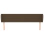 Cabecero de tela gris oscuro 163x23x78/88 cm de , Cabeceros y pies de cama - Ref: Foro24-3117293, Precio: 68,18 €, Descuento: %
