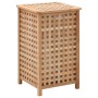 Cesto para ropa sucia madera maciza de nogal 39x39x65 cm de vidaXL, Cestas para ropa - Ref: Foro24-247603, Precio: 92,75 €, D...