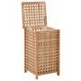 Cesto para ropa sucia madera maciza de nogal 39x39x65 cm de vidaXL, Cestas para ropa - Ref: Foro24-247603, Precio: 92,75 €, D...