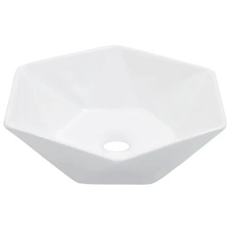 Waschbecken 41x36,5x12 cm weiße Keramik von vidaXL, Sinkt - Ref: Foro24-143913, Preis: 61,11 €, Rabatt: %