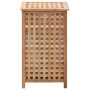 Cesto para ropa sucia madera maciza de nogal 39x39x65 cm de vidaXL, Cestas para ropa - Ref: Foro24-247603, Precio: 92,75 €, D...