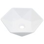 Lavabo 41x36,5x12 cm cerámica blanco de vidaXL, Lavabos - Ref: Foro24-143913, Precio: 62,54 €, Descuento: %