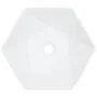Waschbecken 41x36,5x12 cm weiße Keramik von vidaXL, Sinkt - Ref: Foro24-143913, Preis: 61,11 €, Rabatt: %