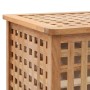 Cesto para ropa sucia madera maciza de nogal 39x39x65 cm de vidaXL, Cestas para ropa - Ref: Foro24-247603, Precio: 92,75 €, D...
