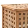 Cesto para ropa sucia madera maciza de nogal 39x39x65 cm de vidaXL, Cestas para ropa - Ref: Foro24-247603, Precio: 95,40 €, D...
