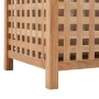 Cesto para ropa sucia madera maciza de nogal 39x39x65 cm de vidaXL, Cestas para ropa - Ref: Foro24-247603, Precio: 92,75 €, D...