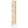 Estante de esquina de madera de cedro 27x27x110 cm de vidaXL, Librerías y estanterías - Ref: Foro24-246435, Precio: 37,55 €, ...