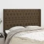 Headboard with dark brown fabric ears 163x16x118/128 cm by , Headboards and footboards - Ref: Foro24-3119925, Price: 159,67 €...