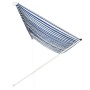 Toldo retráctil 400x150 cm azul y blanco de vidaXL, Toldos - Ref: Foro24-143751, Precio: 96,21 €, Descuento: %