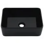 Lavabo 40x30x13 cm cerámica negro de vidaXL, Lavabos - Ref: Foro24-143920, Precio: 66,74 €, Descuento: %