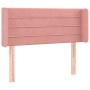 Cabecero con LED de terciopelo rosa 103x16x78/88 cm de , Cabeceros y pies de cama - Ref: Foro24-3123417, Precio: 55,20 €, Des...