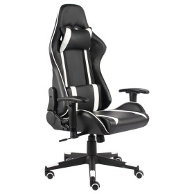 Silla gaming giratoria PVC blanco en Sillas gaming | Comprar online en Foru.es