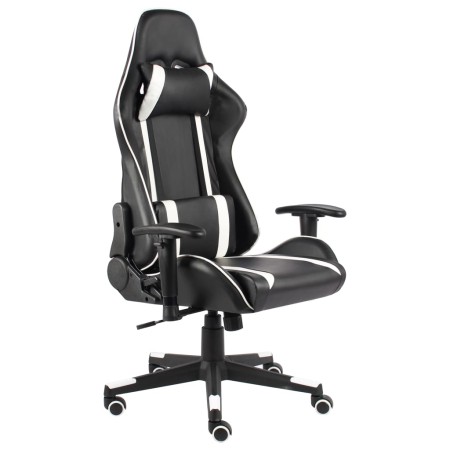 Silla gaming giratoria PVC blanco en Sillas gaming | Comprar online en Foru.es