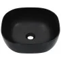 Sink 42.5x42.5x14.5 cm ceramic black by vidaXL, Sinks - Ref: Foro24-143918, Price: 69,25 €, Discount: %