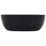 Sink 42.5x42.5x14.5 cm ceramic black by vidaXL, Sinks - Ref: Foro24-143918, Price: 69,25 €, Discount: %