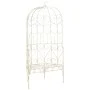 Banco de jardín metal blanco envejecido 95 cm de vidaXL, Bancos de jardín - Ref: Foro24-45432, Precio: 208,48 €, Descuento: %
