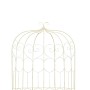 Banco de jardín metal blanco envejecido 95 cm de vidaXL, Bancos de jardín - Ref: Foro24-45432, Precio: 211,11 €, Descuento: %