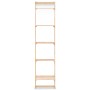Estante de pared escalera madera de cedro 41,5x30x176 cm de vidaXL, Librerías y estanterías - Ref: Foro24-246438, Precio: 56,...
