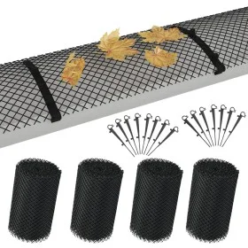 Malla para canalones con clips 4 unidades HDPE 1,08 ㎡ de vidaXL, Accesorios para canalones - Ref: Foro24-143895, Precio: 22,4...