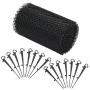 Dachrinnennetz mit Clips 4 Einheiten HDPE 1,08 ㎡ von vidaXL, Dachrinnenzubehör - Ref: Foro24-143895, Preis: 22,46 €, Rabatt: %